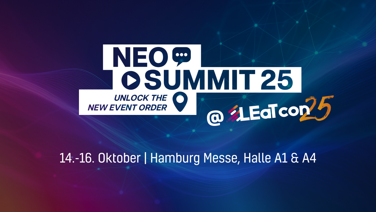 Der NEO Summit 25 findet vom 14. bis 16. Oktober das erste mal statt.