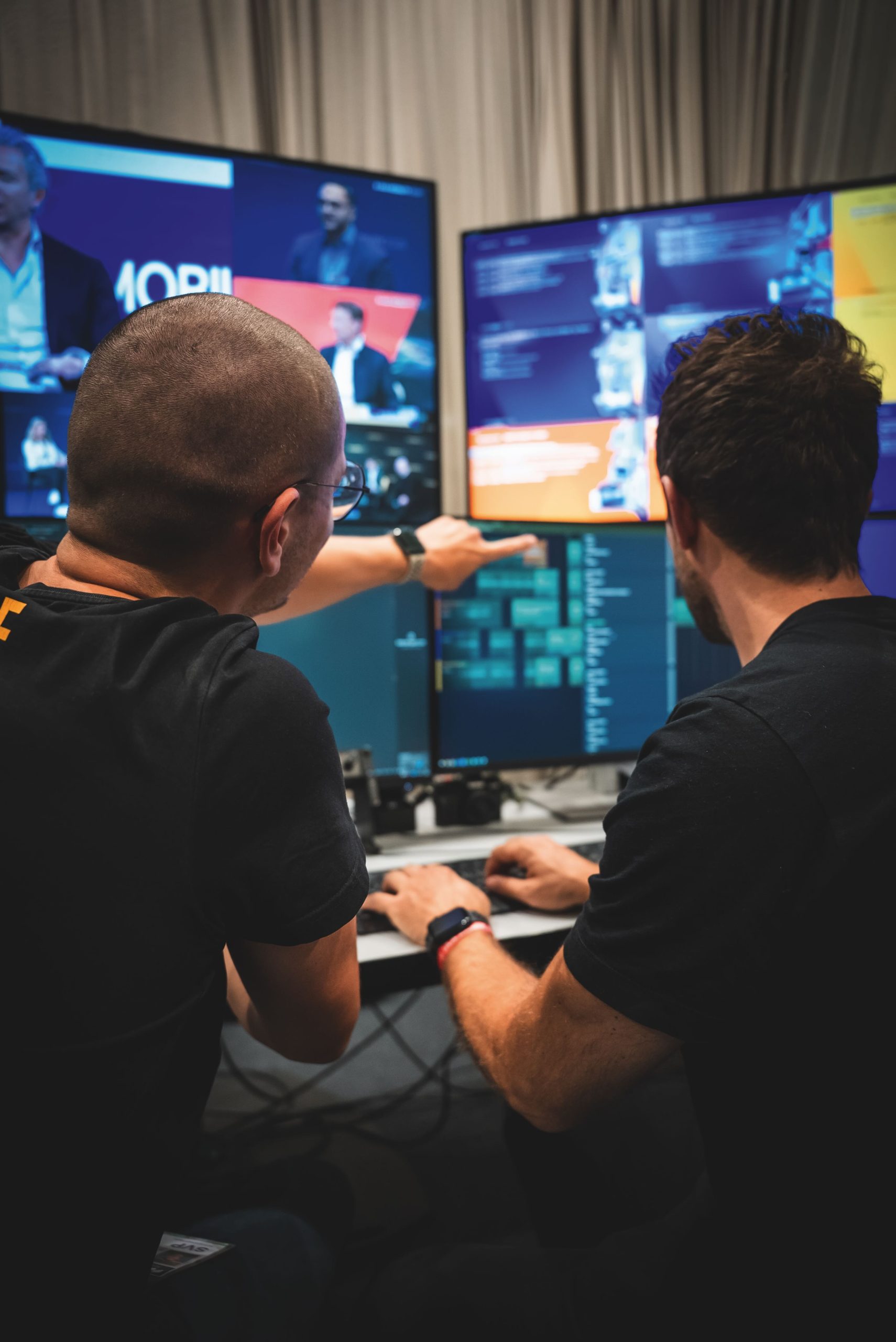 Das N&M Team bei der Arbeit