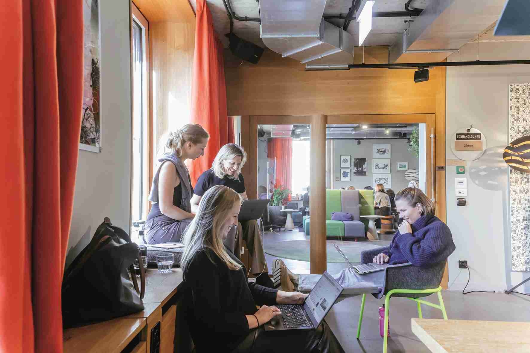 Bei der Ausarbeitung der Pitches kam viel Spaß auf.