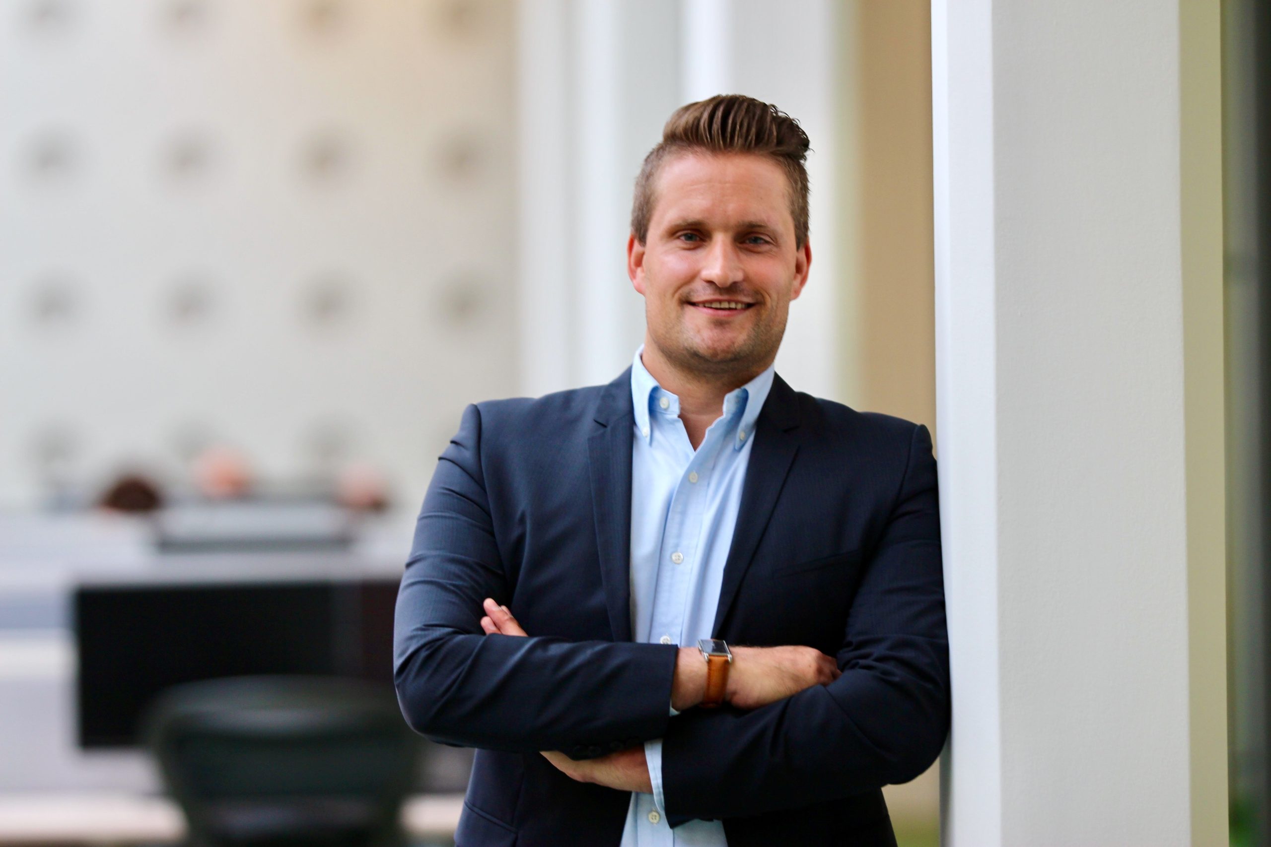 Nicolas Westbeld lächelt in die Kamera