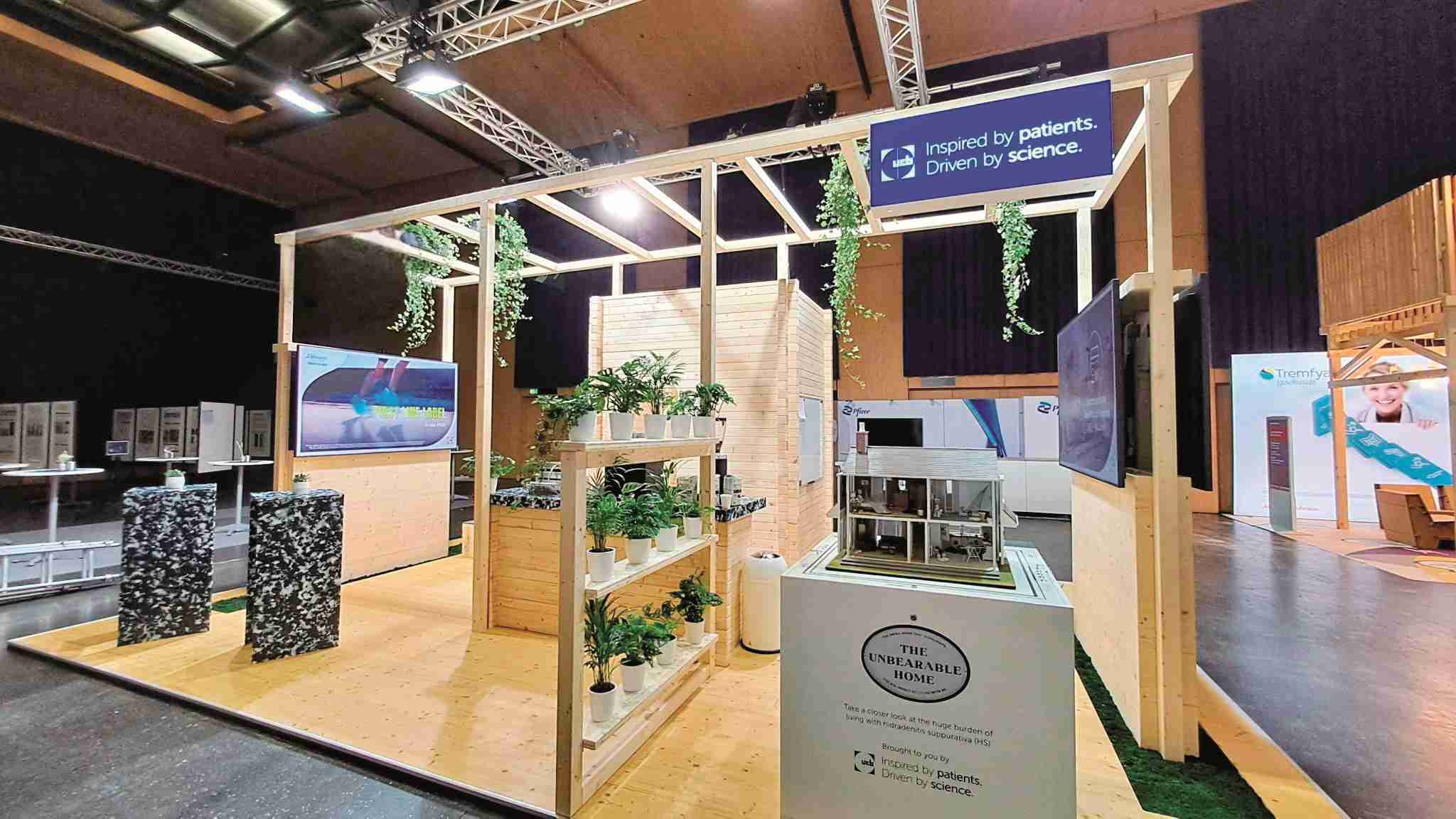 Nachhaltiger Messebau kann funktionieren, wie dieses Best-Practice-Beispiel anschaulich zeigt.