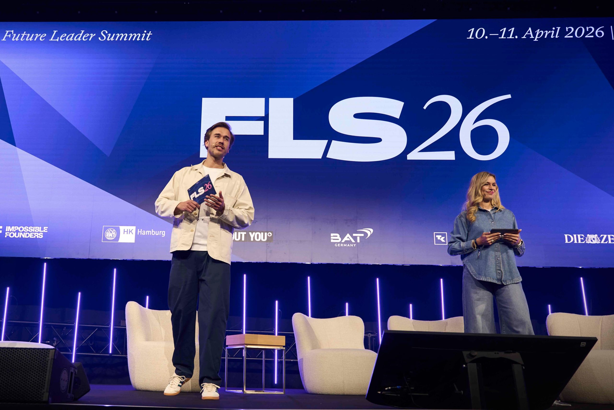 Jan Henri Kalinowski auf der MainStage des FLS 26