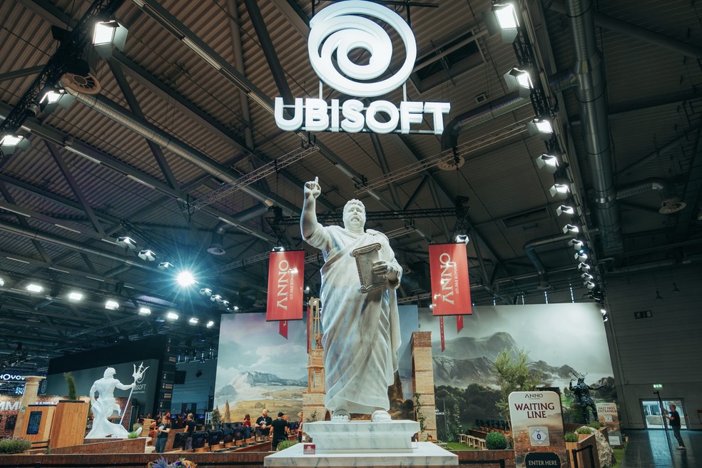 Wundermacher und Tournet haben zusammen einen Stand für Ubisoft auf der gamescom 2025 realisiert.