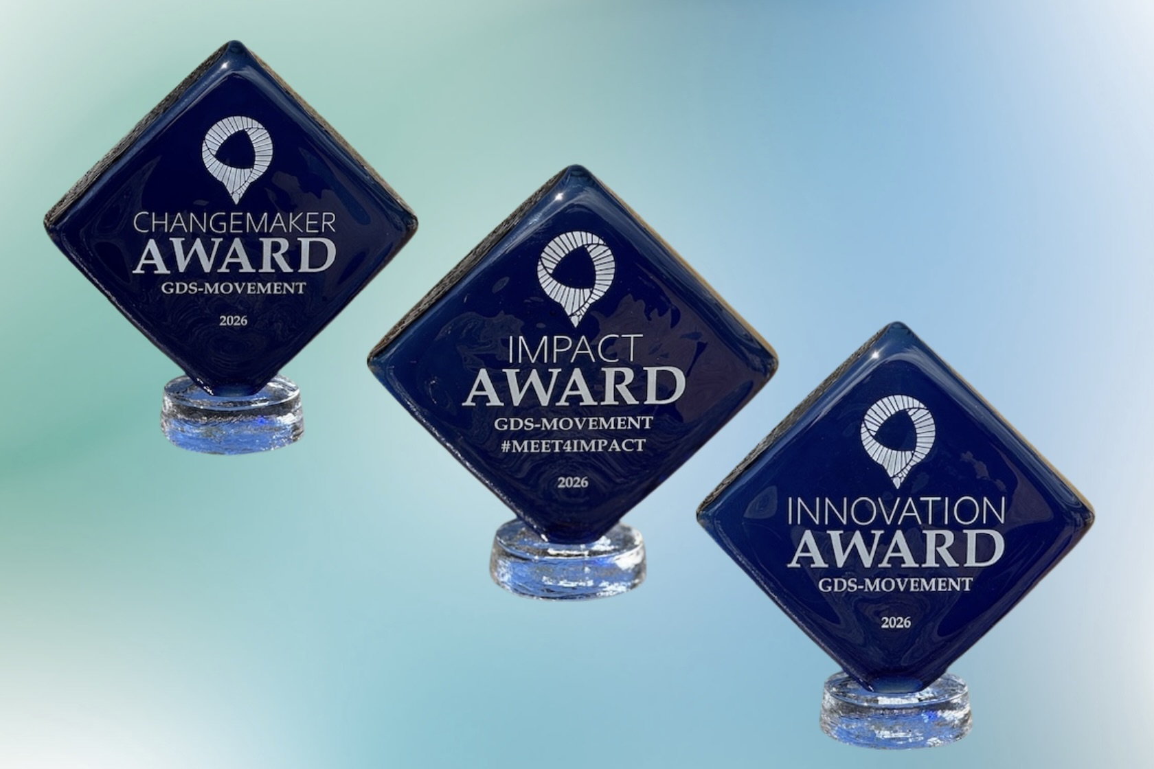 Die Trophäen der GDS-Awards 2026
