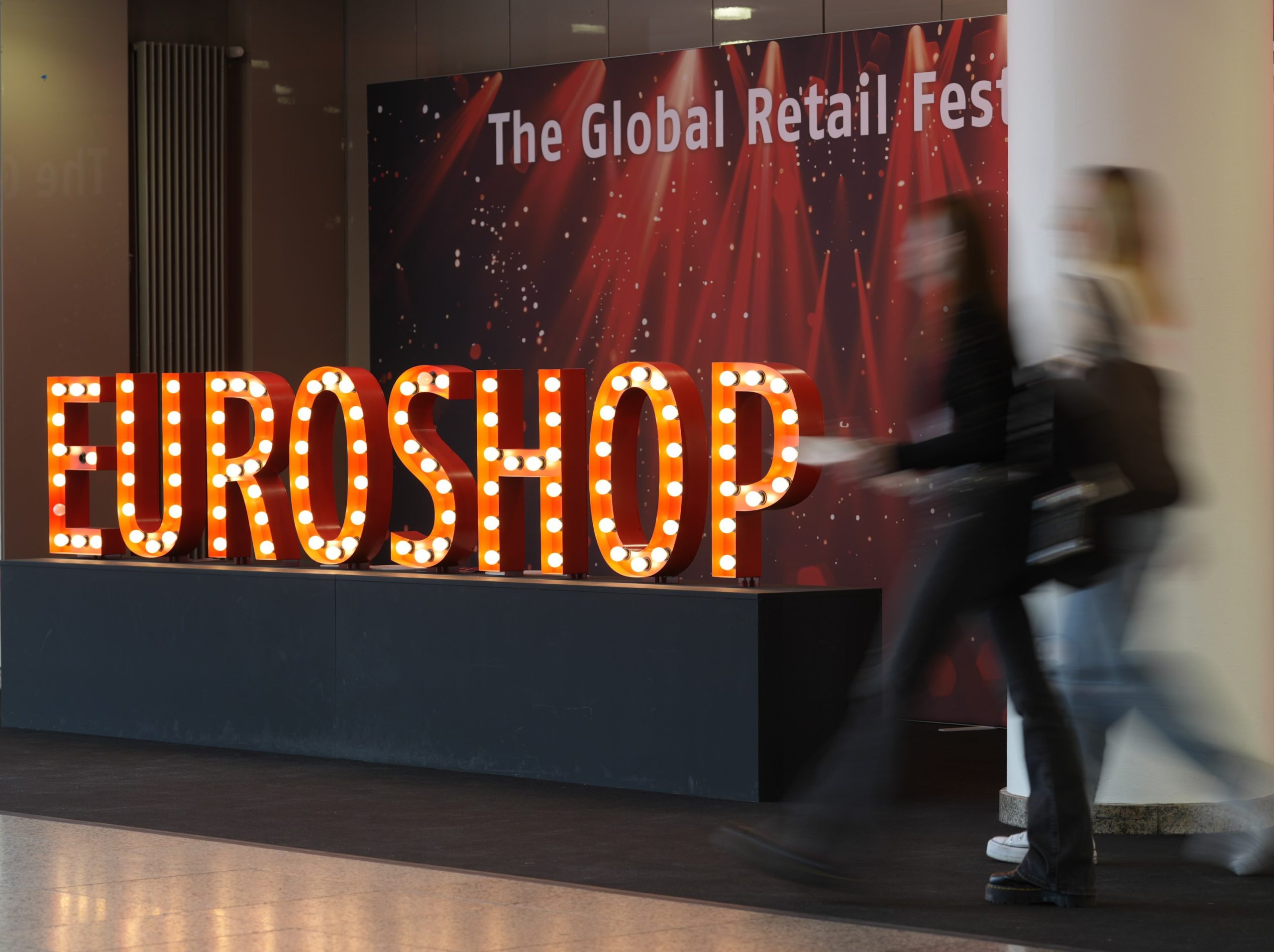 Euroshop Schriftzug