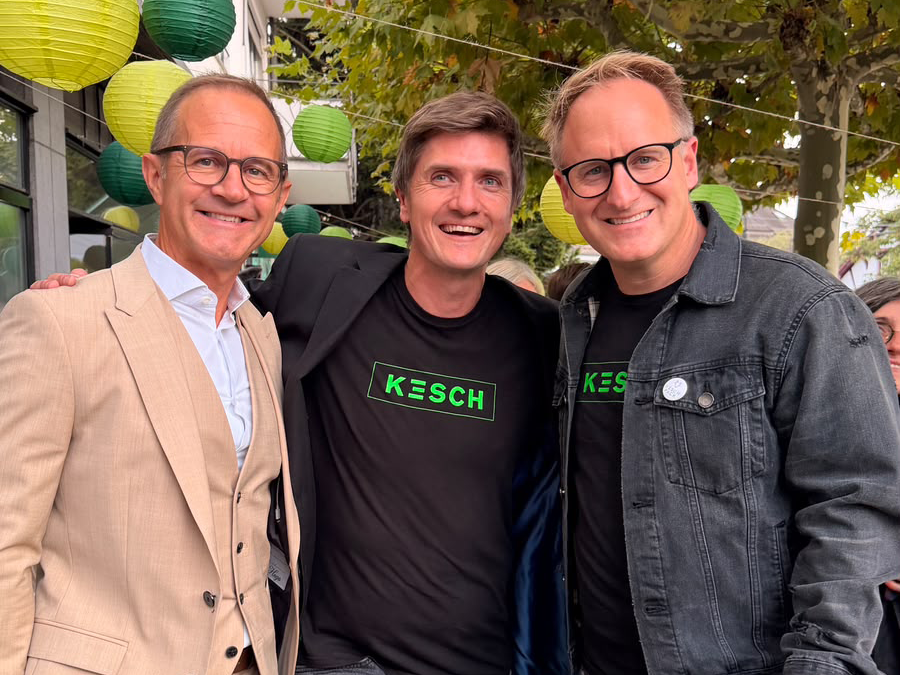 Patrick Sagmeister, Christian Koch und Thomas Kenyeri